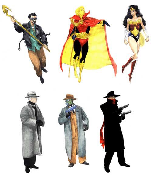 Comic book characters