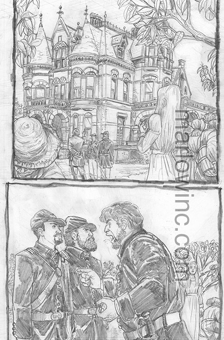 Penciled page